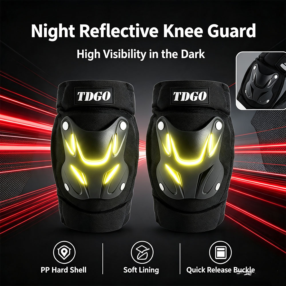 Knee Guard Hard - Motorcycle Knee Pads PP Hard Shell