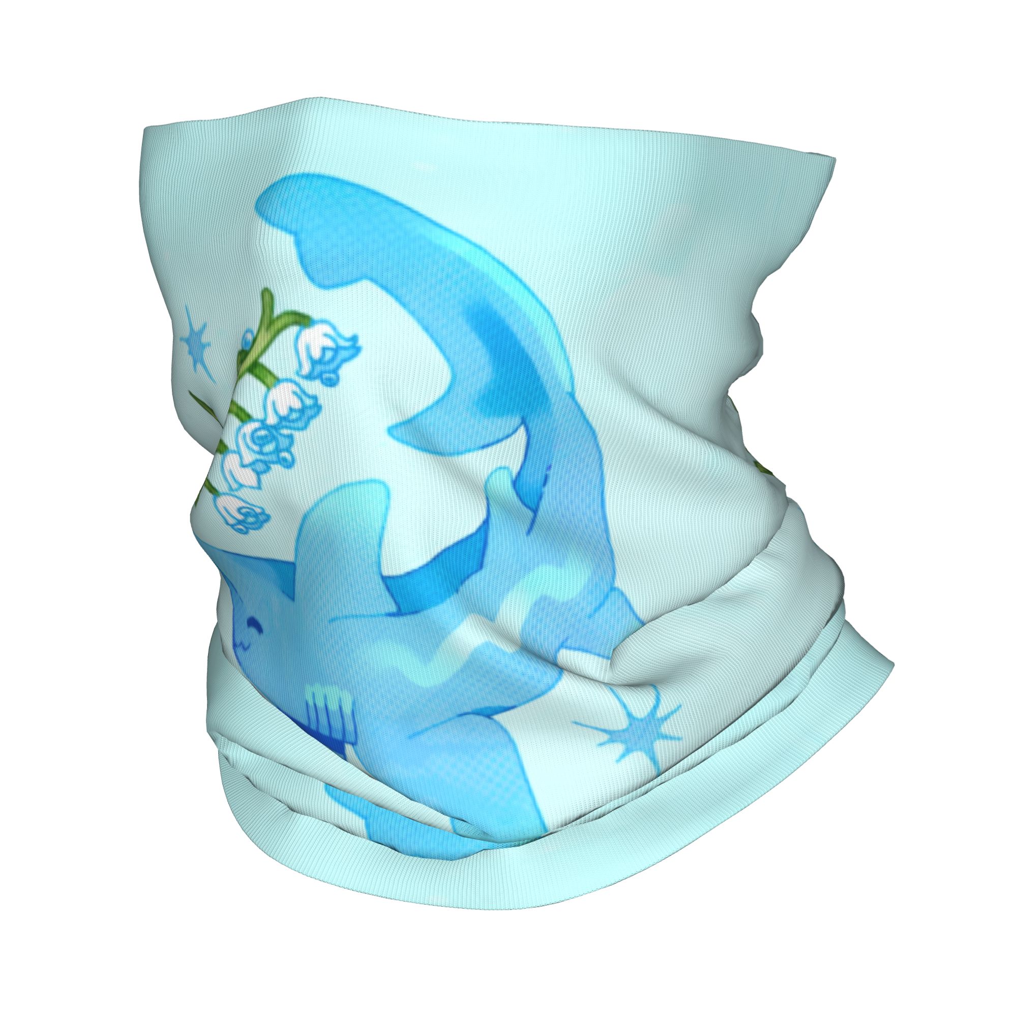 Custom 3D Illusion Fish Shark  - Neck Warmer Balaclava recension och pris
