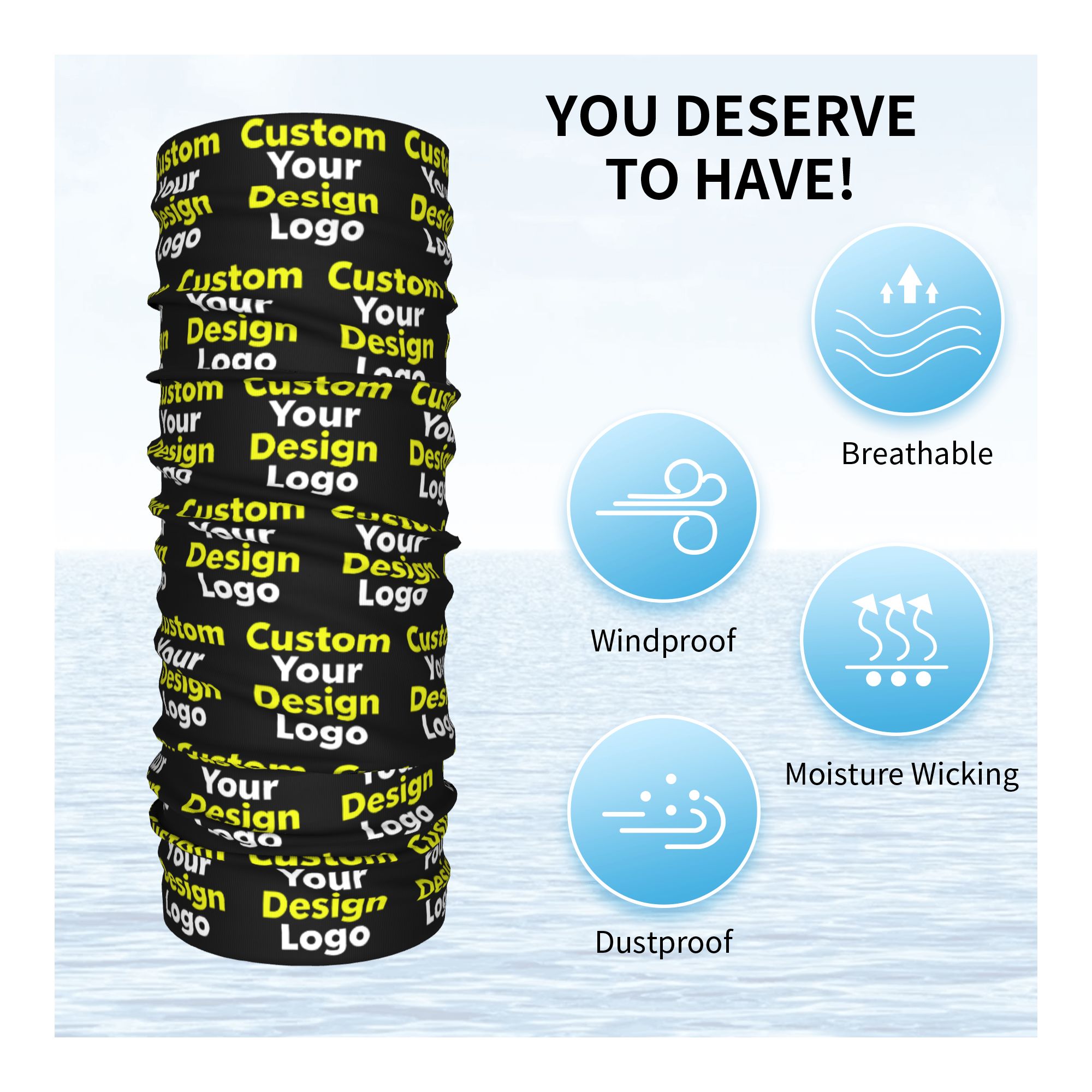 Custom Custom Your Design Logo - Neck Warmer Balaclava recension och pris