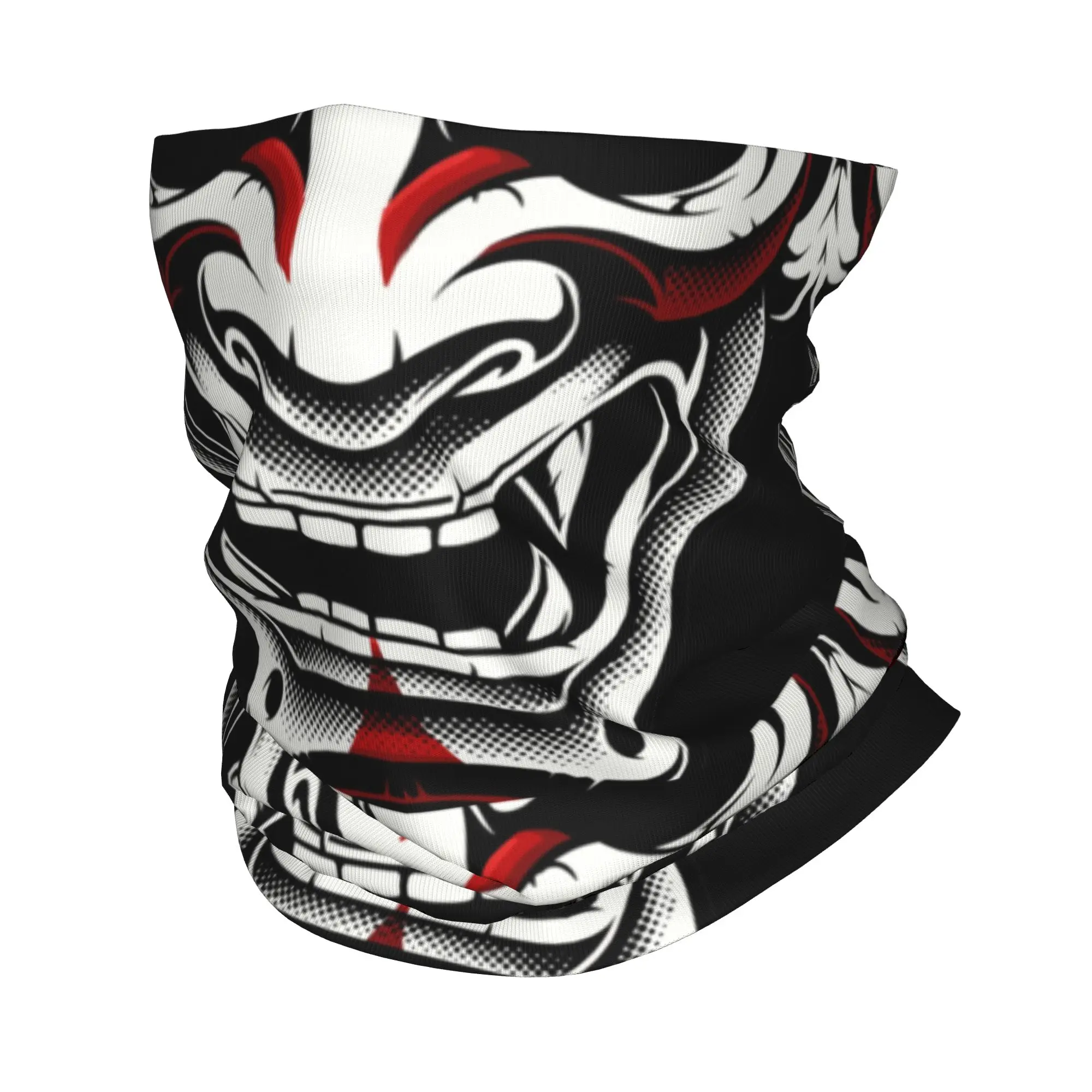New White Red Okami Kitsune Ka - Neck Warmer Balaclava recension och pris