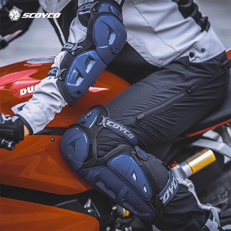 SCOYCO Motocross Off-road Knee - Knee Guard Hard recension och pris