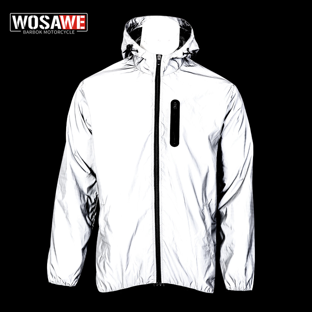 WOSAWE Autumn Winter Men Refle - Gearx Motorcycle Jacket recension och pris