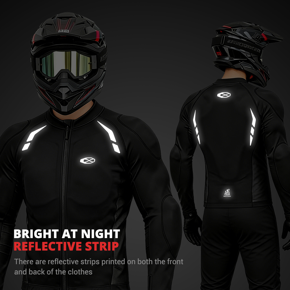 Men's Motorcycle Jacket Breath - Gearx Motorcycle Jacket recension och pris