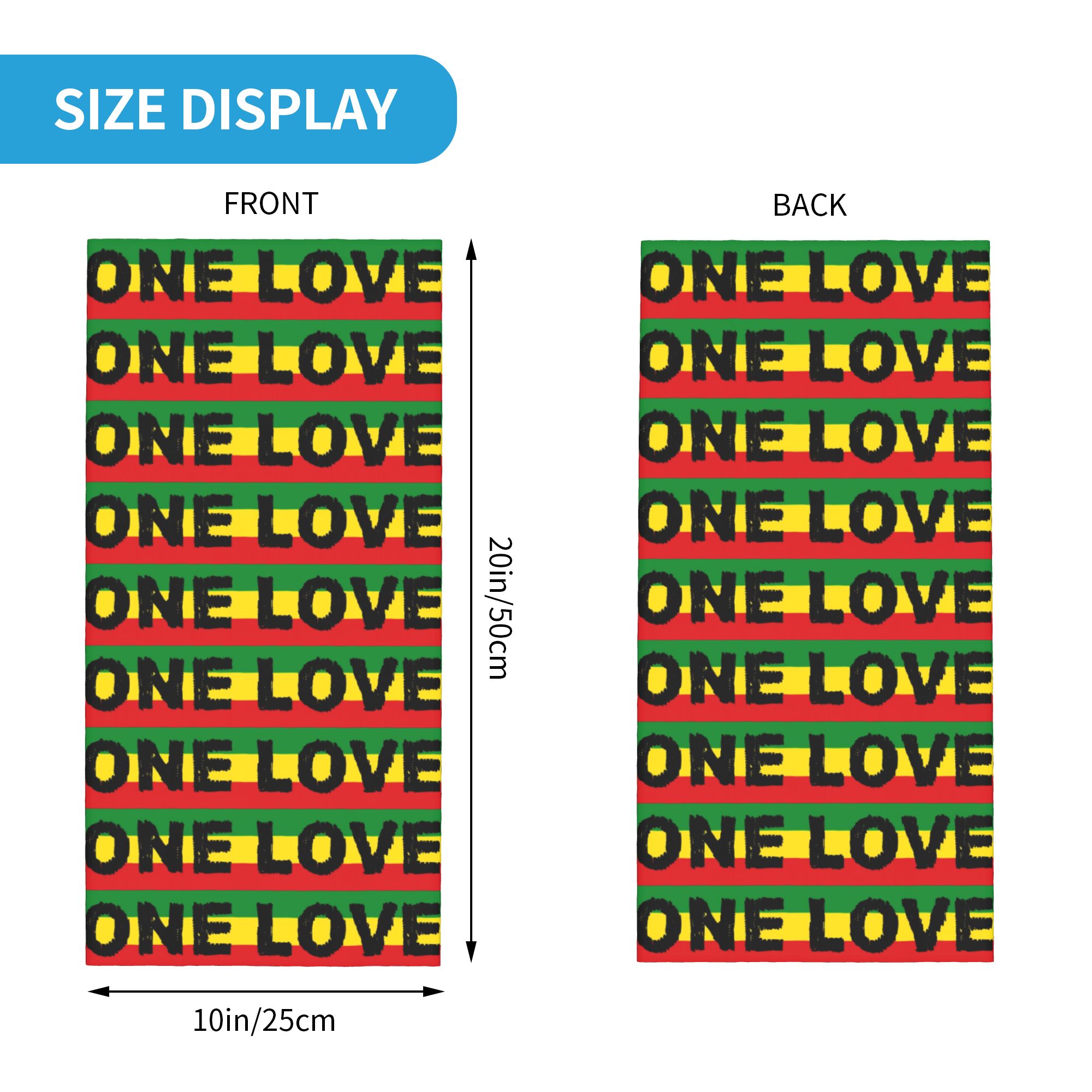 Custom Jamaica Rasta Flag Lion - Neck Warmer Balaclava recension och pris