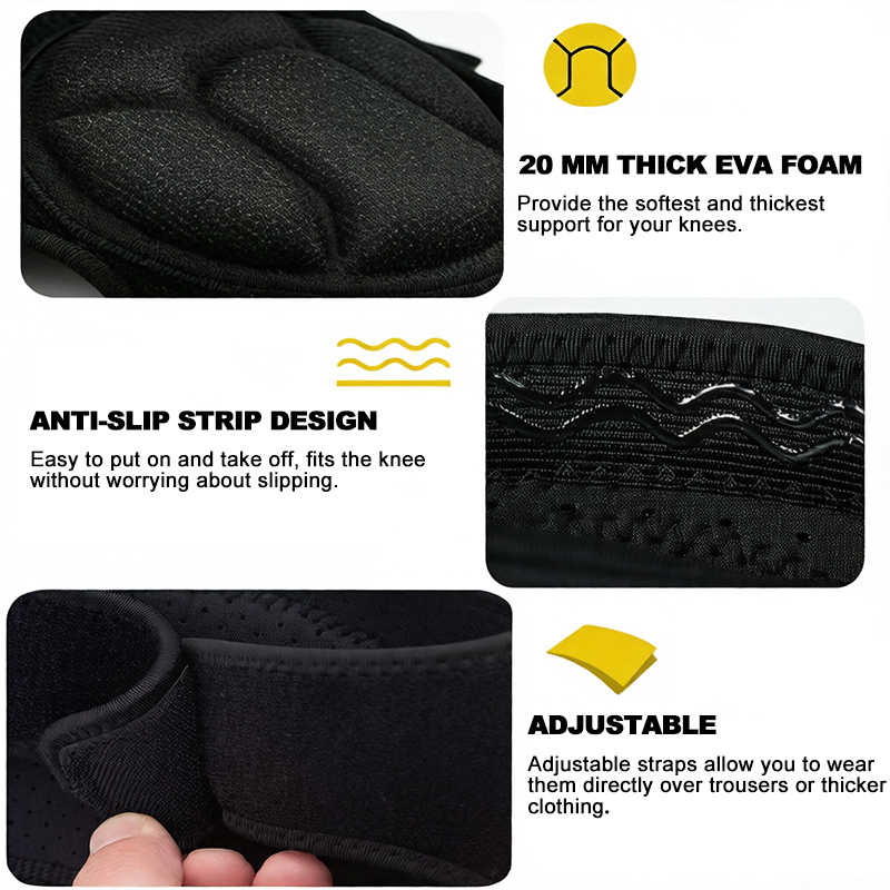 SSUNTAK Thickened Anti-Collisi - Knee Guard Hard recension och pris