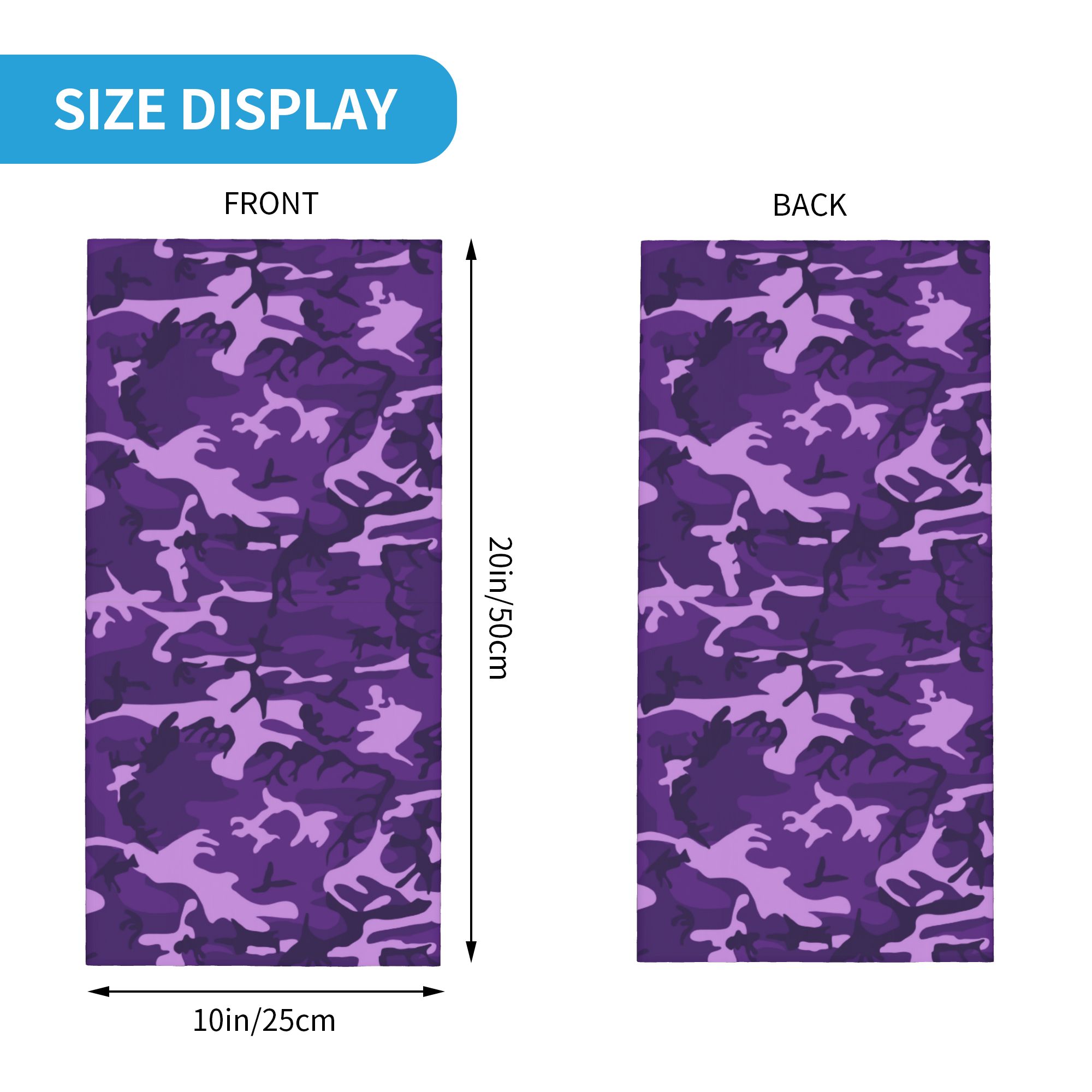 Camouflage Purple Camo Bandana - Neck Warmer Balaclava recension och pris