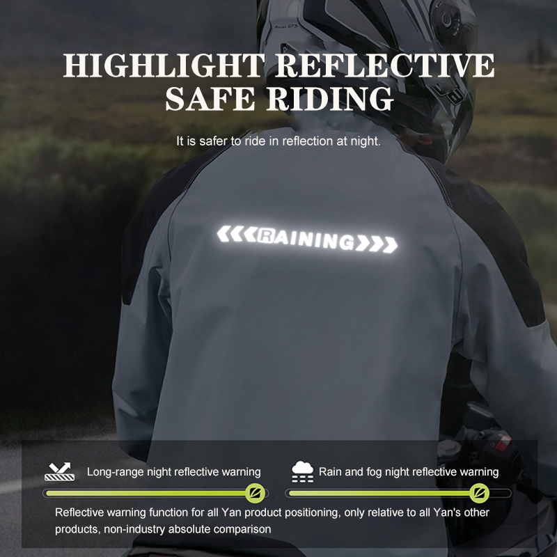 Men & Women Rain Suit Jackets  - Gearx Motorcycle Jacket recension och pris