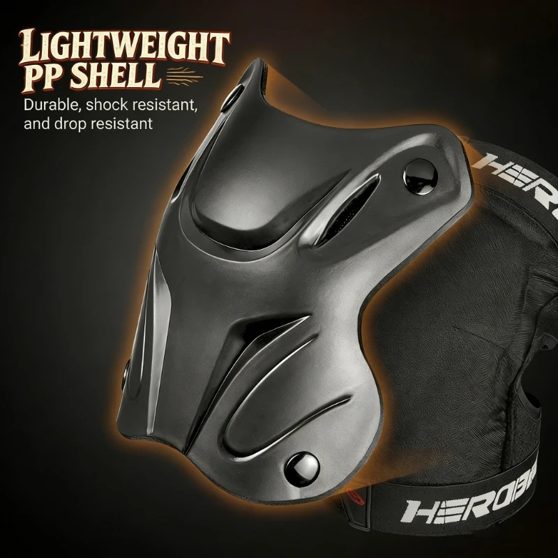 Anti-Fall Wear Resistant Motoc - Knee Guard Hard recension och pris