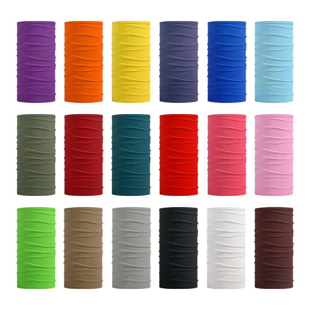 Seamless Solid Color Bandanas  - Neck Warmer Balaclava recension och pris