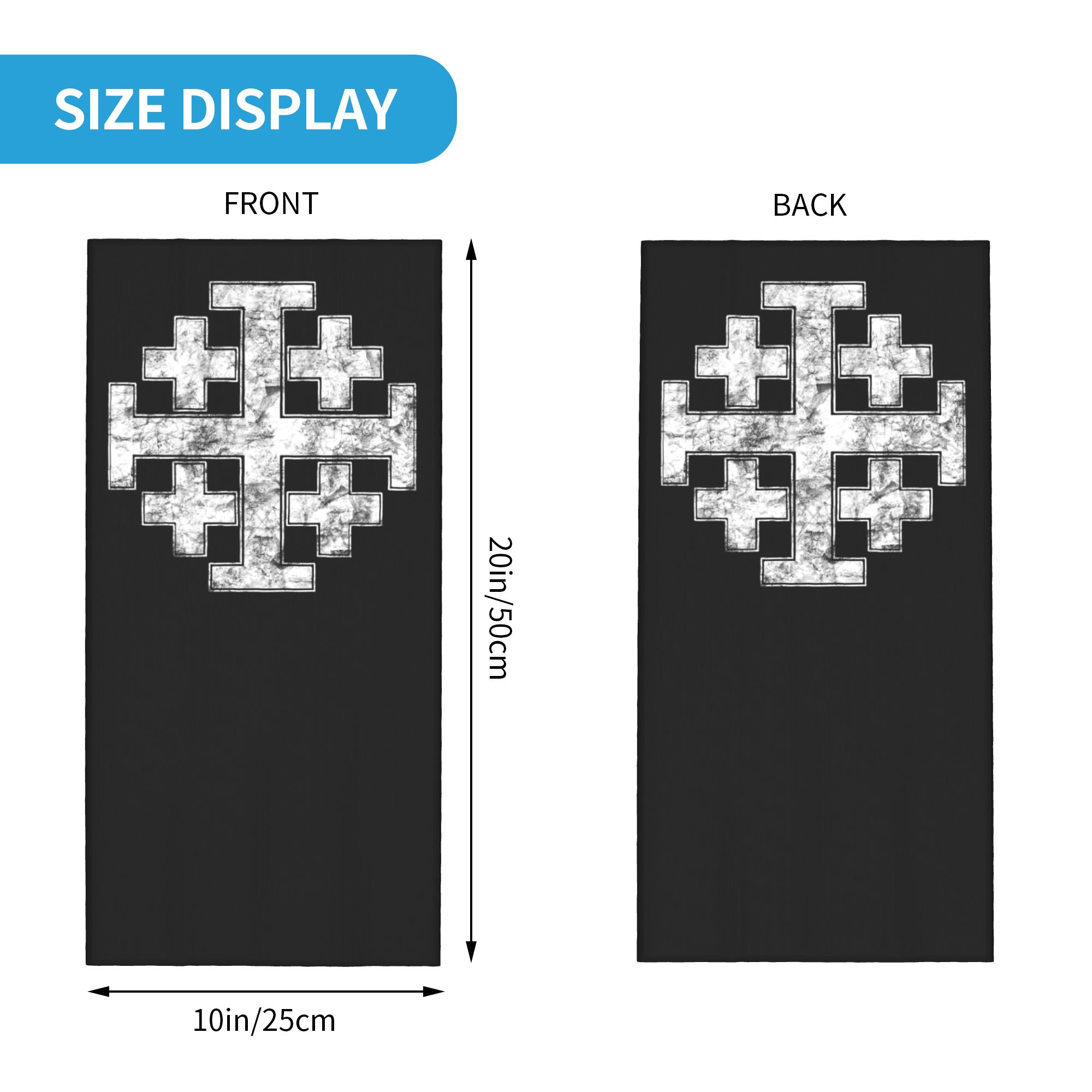 Knight Jerusalem Cross Christi - Neck Warmer Balaclava recension och pris